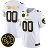 Steelers DMR Patch Gold Vapor Limited Custom Jersey - All Stitched