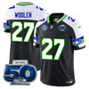 Seattle Seahawks 50th Season Vapor Limited Jersey - All Stitcheds