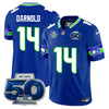 Seattle Seahawks 50th Season Vapor Limited Jersey - All Stitcheds