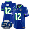 Seattle Seahawks 50th Season Vapor Limited Jersey - All Stitcheds