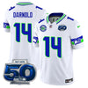 Seattle Seahawks 50th Season Vapor Limited Jersey - All Stitcheds