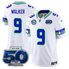Seattle Seahawks 50th Season Vapor Limited Jersey - All Stitcheds