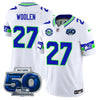 Seattle Seahawks 50th Season Vapor Limited Jersey - All Stitcheds