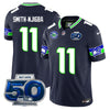 Seattle Seahawks 50th Season Vapor Limited Jersey - All Stitcheds