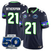 Seattle Seahawks 50th Season Vapor Limited Jersey - All Stitcheds
