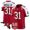 Tampa Bay Buccaneers 50th Season Patch Vapor Limited Jersey - All Stitched