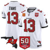 Tampa Bay Buccaneers 50th Season Patch Vapor Limited Jersey - All Stitched