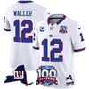 New York Giants 100th Season & State Patch Vapor Limited Jersey - All Stitched