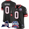 New York Giants 100th Season & State Patch Vapor Limited Jersey - All Stitched
