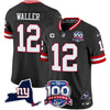 New York Giants 100th Season & State Patch Vapor Limited Jersey - All Stitched