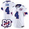 Bills 60th Anniversary Patch Vapor Limited Jersey - All Stitched