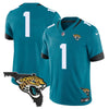 Jacksonville Jaguars Florida Patch Vapor Jersey - All Stitched