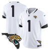 Jacksonville Jaguars Florida Patch Vapor Jersey - All Stitched