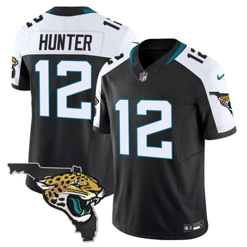 Jacksonville Jaguars Florida Patch Vapor Jersey - All Stitched
