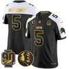 Detroit Lions 2024 90th & John Madden Patch Gold Vapor Limited Jersey V2 - All Stitched