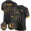 Detroit Lions 2024 90th & John Madden Patch Gold Vapor Limited Jersey V2 - All Stitched
