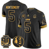 Detroit Lions 2024 90th & John Madden Patch Gold Vapor Limited Jersey V2 - All Stitched