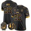 Detroit Lions 2024 90th & John Madden Patch Gold Vapor Limited Jersey V2 - All Stitched