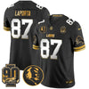 Detroit Lions 2024 90th & John Madden Patch Gold Vapor Limited Jersey V2 - All Stitched