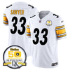 Steelers 50th Anniversary Of Super Bowl IX Patch Vapor Limited Jersey - All Stitched