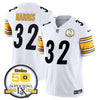 Steelers 50th Anniversary Of Super Bowl IX Patch Vapor Limited Jersey - All Stitched