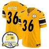 Steelers 50th Anniversary Of Super Bowl IX Patch Vapor Limited Jersey - All Stitched