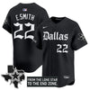 Dallas Cowboys 'Gothic Lone Star Edition' Vapor Baseball Jersey - All Stitched