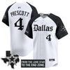 Dallas Cowboys 'Gothic Lone Star Edition' Vapor Baseball Jersey - All Stitched