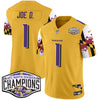 Ravens Maryland Flag 2024 AFC North Division Champions Patch Vapor Limited Jersey - All Stitched