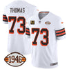 Browns 1946 75th Anniversary Patch Jersey - All Stitched
