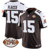 Browns 1946 75th Anniversary Patch Jersey - All Stitched
