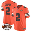 Browns 1946 75th Anniversary Patch Jersey - All Stitched