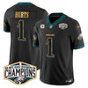 Eagles 2024 NFC East Division Champions Gold Trim Vapor Limited Jersey - All Stitched