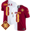 Washington Commanders 90th Anniversary Patch Vapor Limited Jersey - All Stitched