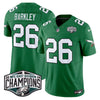 Philadelphia Eagles Kelly Green 2024 NFC East Division Champions Vapor Limited Jersey V2 - All Stitched