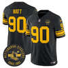 Pittsburgh Steelers Throwback 1962 Vapor Limited Jersey - Est. 1933 Patch - All Stitched