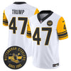 Pittsburgh Steelers Throwback 1962 Vapor Limited Jersey - Est. 1933 Patch - All Stitched