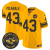 Pittsburgh Steelers Throwback 1962 Vapor Limited Jersey - Est. 1933 Patch - All Stitched