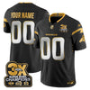 Denver Broncos 3-Time Champions Patch Gold Vapor Limited Custom Jersey - All Stitched