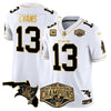 Buccaneers 2024 NFC South Division Champions Patch Gold Vapor Limited Jersey - All Stitched
