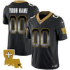Saints 1987 Legacy Arch Smoke Custom Jersey - All Stitched