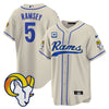 Rams Baseball Jersey - All Stitched