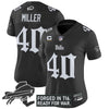 Women's Buffalo Bills 'Gothic Cold Front Edition' Vapor Limited Jersey - All Stitched
