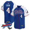 Buffalo Bills 2024 New York Patch Vapor Baseball Jersey - All Stitched