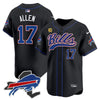 Buffalo Bills 2024 New York Patch Vapor Baseball Jersey - All Stitched