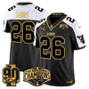 Detroit Lions 2024 NFC North Division Champions Patch Gold Vapor Limited Jersey - All Stitched