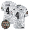 Bills 2024 Salute to Service Establishment Year Patch Vapor Limited Jersey - All Stitched