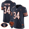 Bears Illinois Patch Vapor Jersey - All Stitched