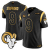 Los Angeles Rams 2024 Gold Vapor Limited Jersey - All Stitched