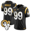 Los Angeles Rams 2024 Gold Vapor Limited Jersey - All Stitched